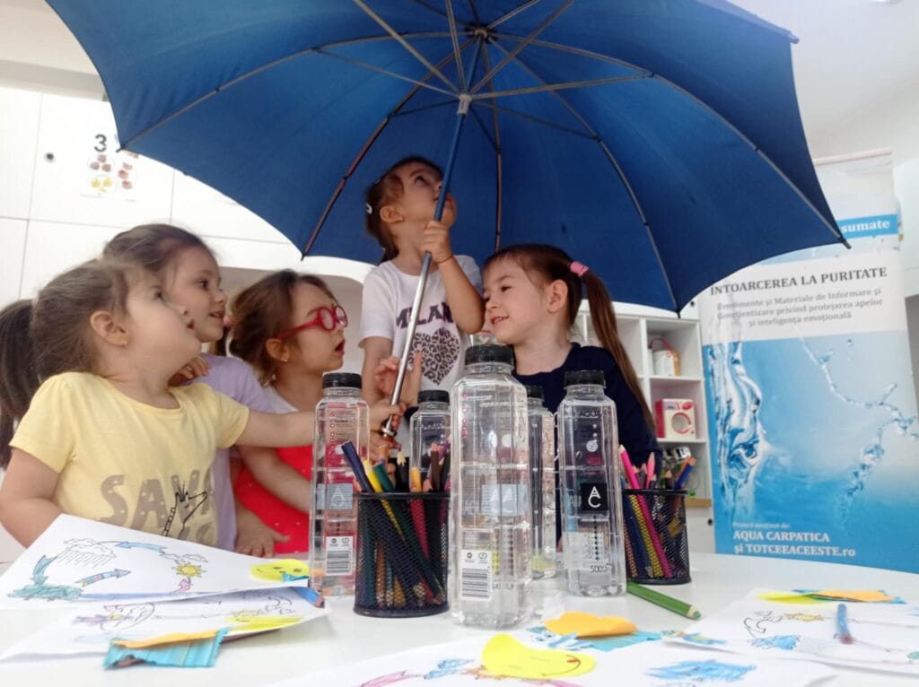 Umbrela emoțiilor și hidratarea corectă la „Ape curate asumate”
