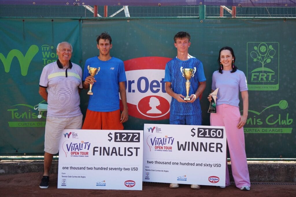 Radu Țurcanu și perechea Dragos Cazacu/ Alexandru Dumitru sunt câștigătorii celei de a XII-a ediții a Vitality Open Tour