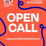 NOD – International Literary Rights Festival, organizat de Reading is Cool și MATCA, lansează apelul de manuscrise pentru ediția 2026